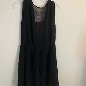 Sessun Button up dress in black